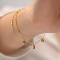 Blushing Stone Bracelet