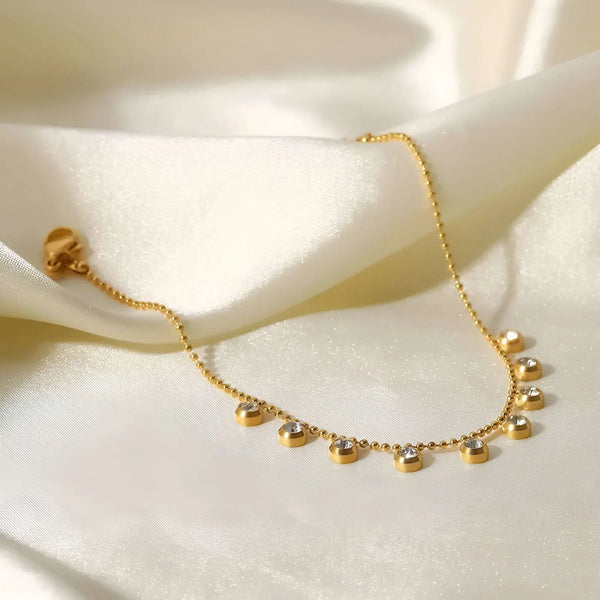 Crystal Cascade Bracelet