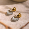 Heart Drop Earrings