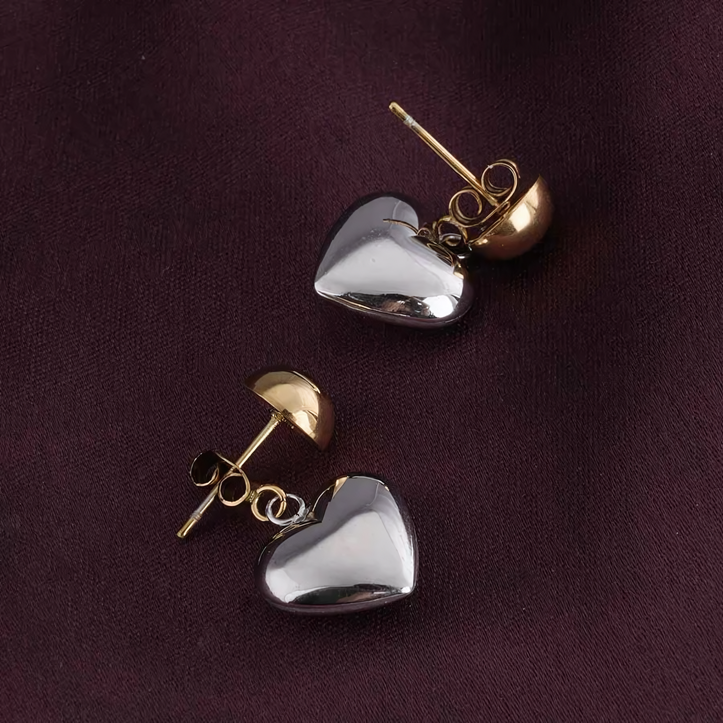 Heart Drop Earrings