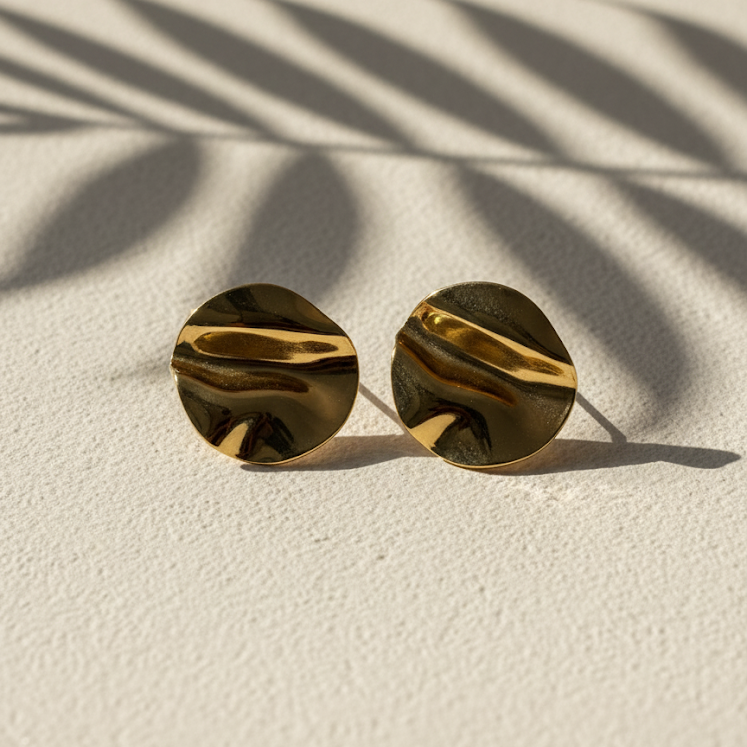 Lustre Curl Earrings