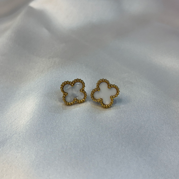 Pearl Fleur Studs