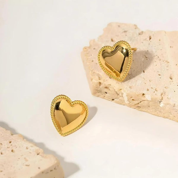 Duchess Heart Studs