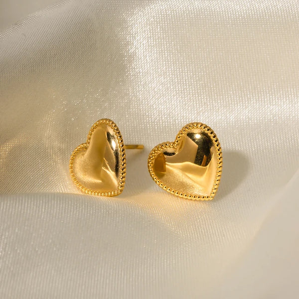 Duchess Heart Studs