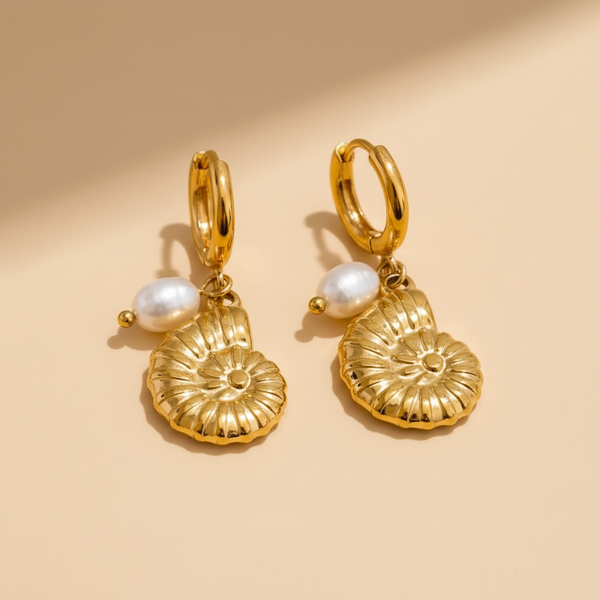 Fossil Bloom Earrings