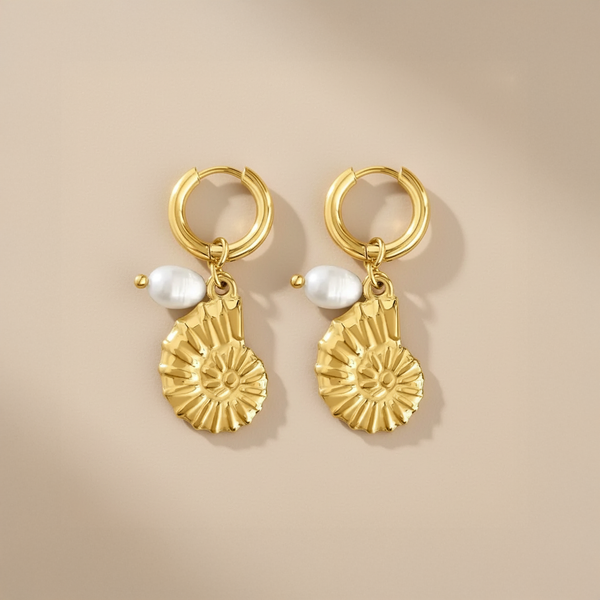 Fossil Bloom Earrings