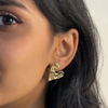 Hammered Love Earrings