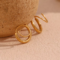 Aura Coil Earrings