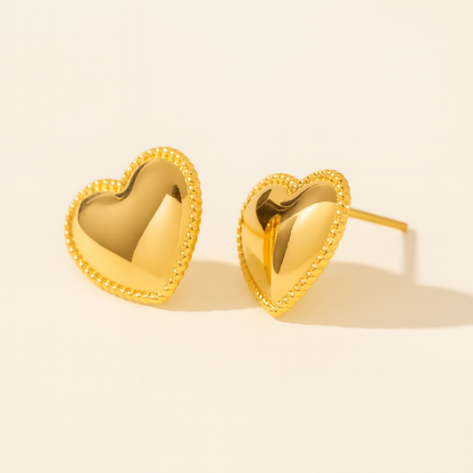 Duchess Heart Studs