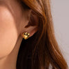 Duchess Heart Studs