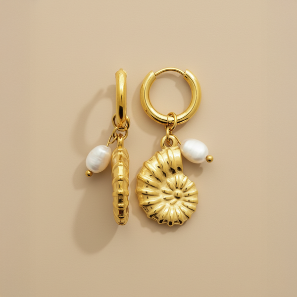 Fossil Bloom Earrings