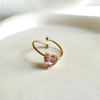 Quartz Heart Ring